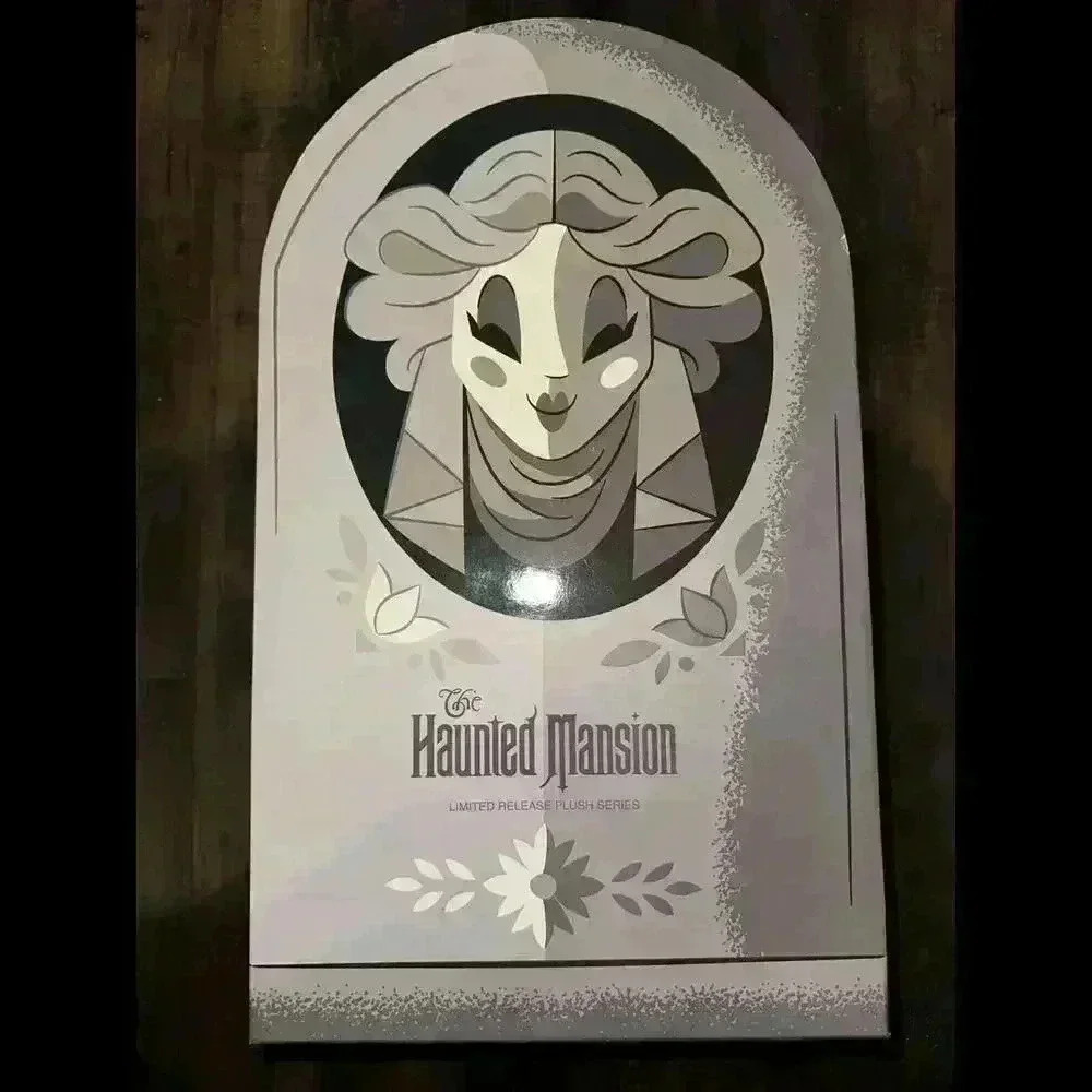 NEW Disney Parks Haunted Mansion Plush Set Of 3, Grave Keeper, Dog & Ghost Bride - Picture 4 of 4